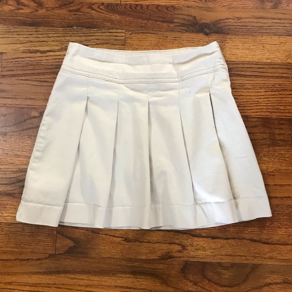 Children’s Place Tan Khaki School Uniform Bottoms Pleated Skirt Skort Shorts
Lar - Picture 2 of 14